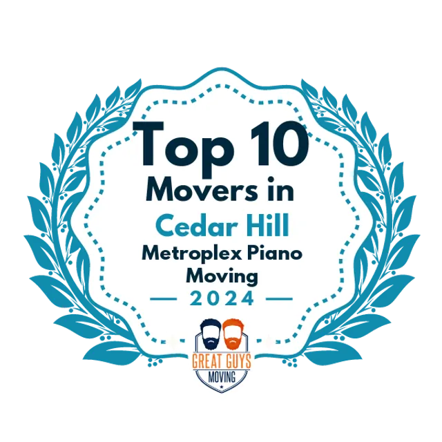 Top 10 Movers in Grand Prairie, TX 2024 award