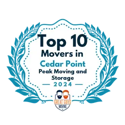 top 10 cedar point 2024 peak moving and storage image