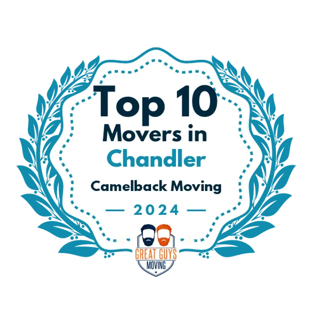 Top 10 Movers in Phoenix, AZ 2024 award