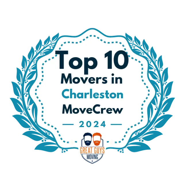 Top 10 Movers in Charleston, SC 2024 award