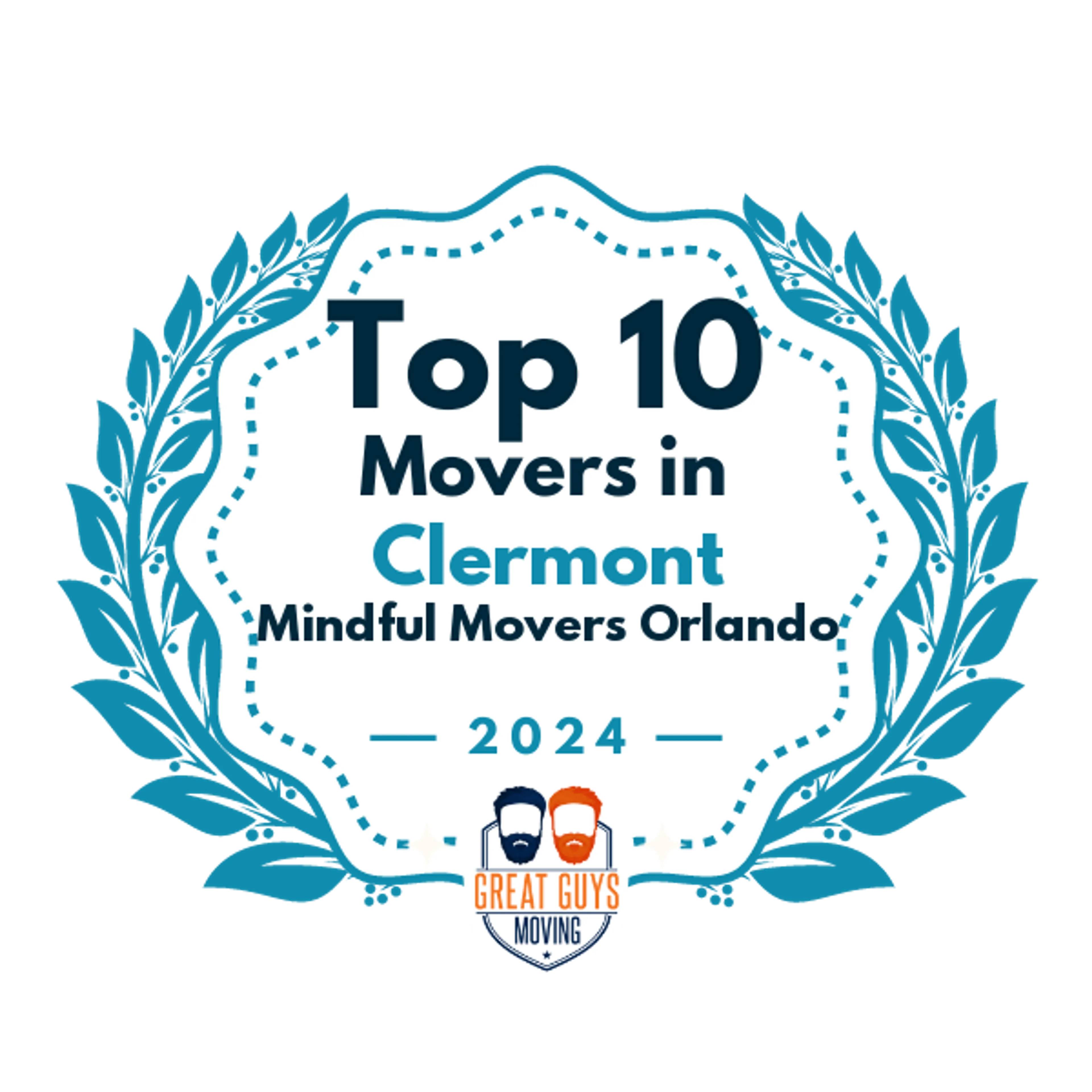 Top 10 Movers in Orlando, FL 2024 award
