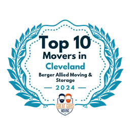 top 10 cleveland 2024 berger allied moving storage image