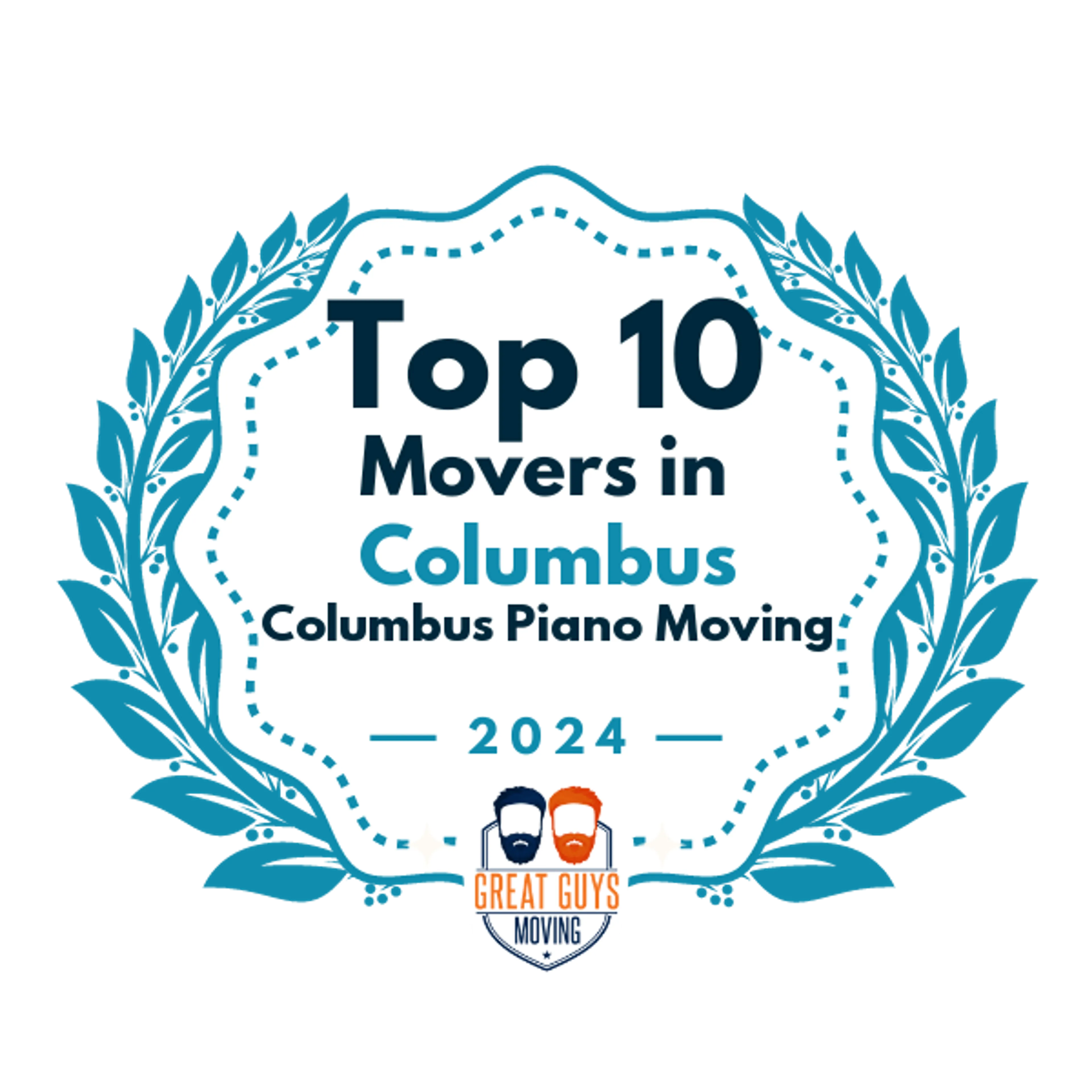 Top 10 Movers in Columbus, OH 2024 award