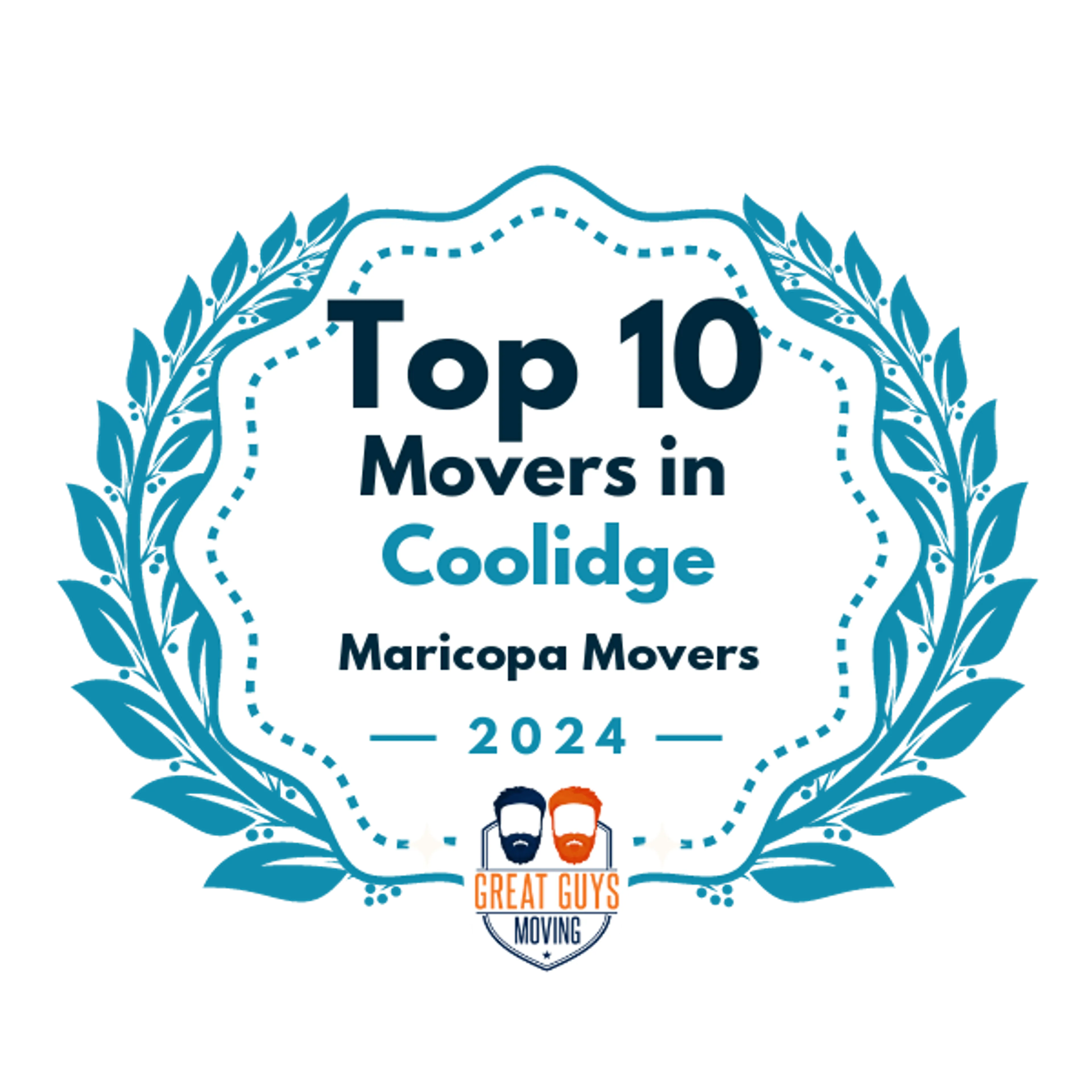 Top 10 Movers in Chandler, AZ 2024 award
