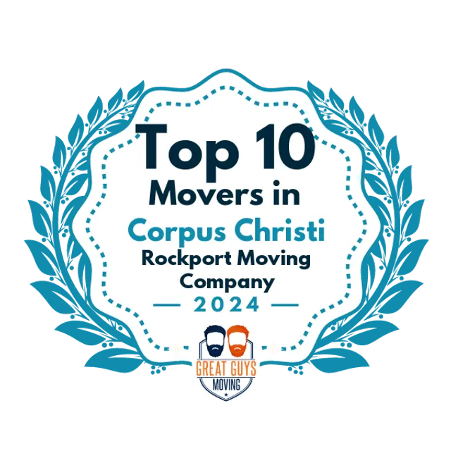 Top 10 Movers in Corpus Christi, TX 2024 award