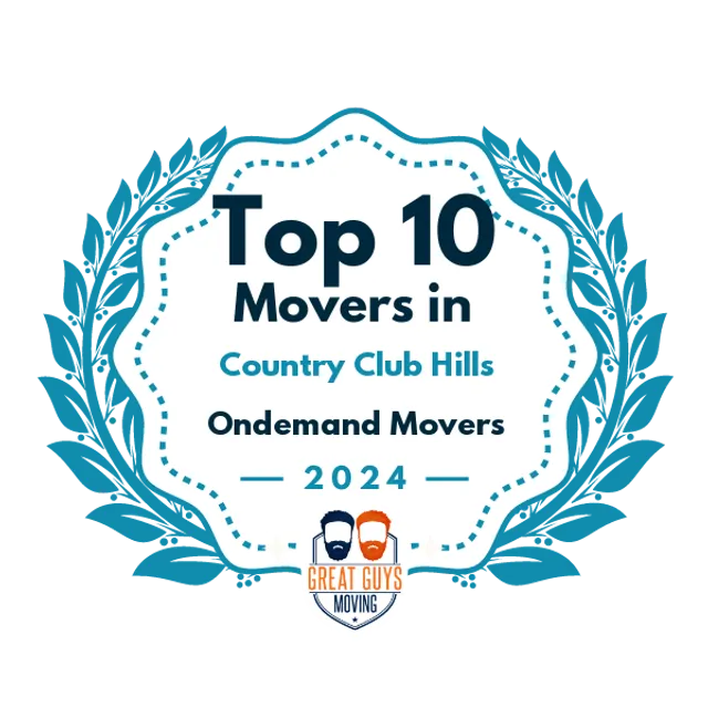 Top 10 Movers in Chicago, IL 2024 award