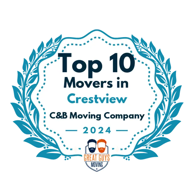 Top 10 Movers in Pensacola, FL 2024 award