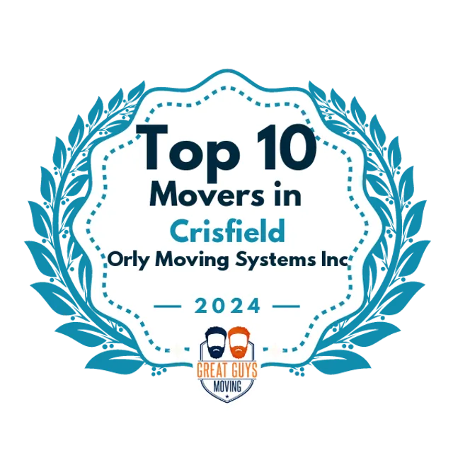 Top 10 Movers in Baltimore, MD 2024 award