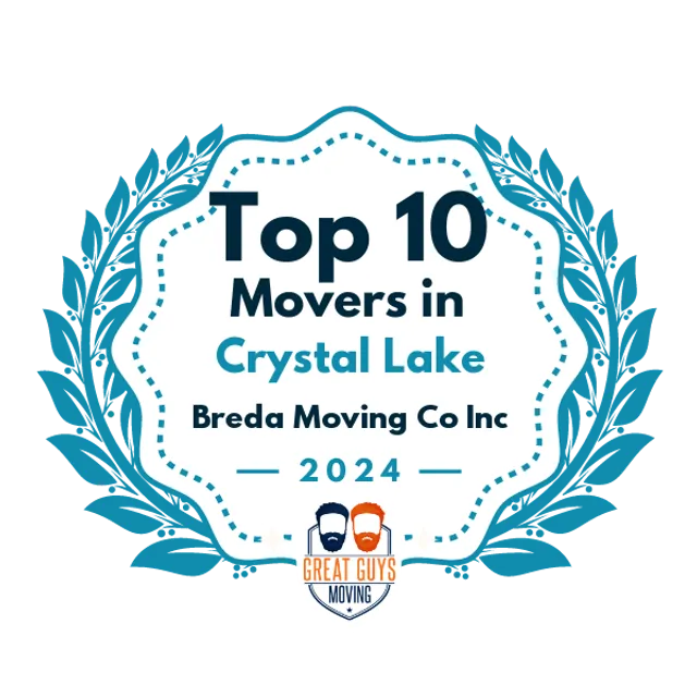 Top 10 Movers in Aurora, IL 2024 award