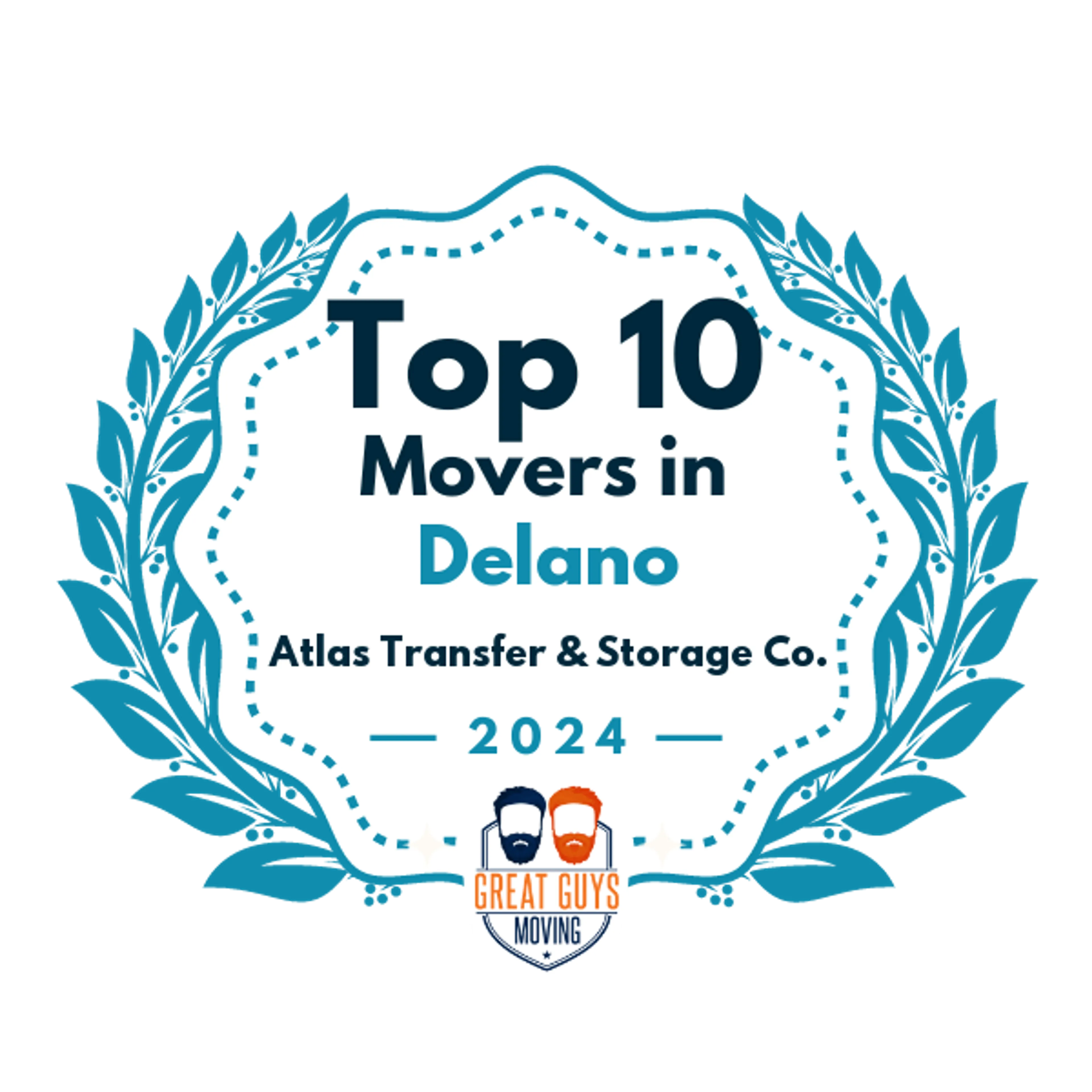 Top 10 Movers in San Diego, CA 2024 award