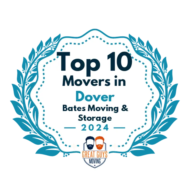 Top 10 Movers in Dover, DE 2024 award