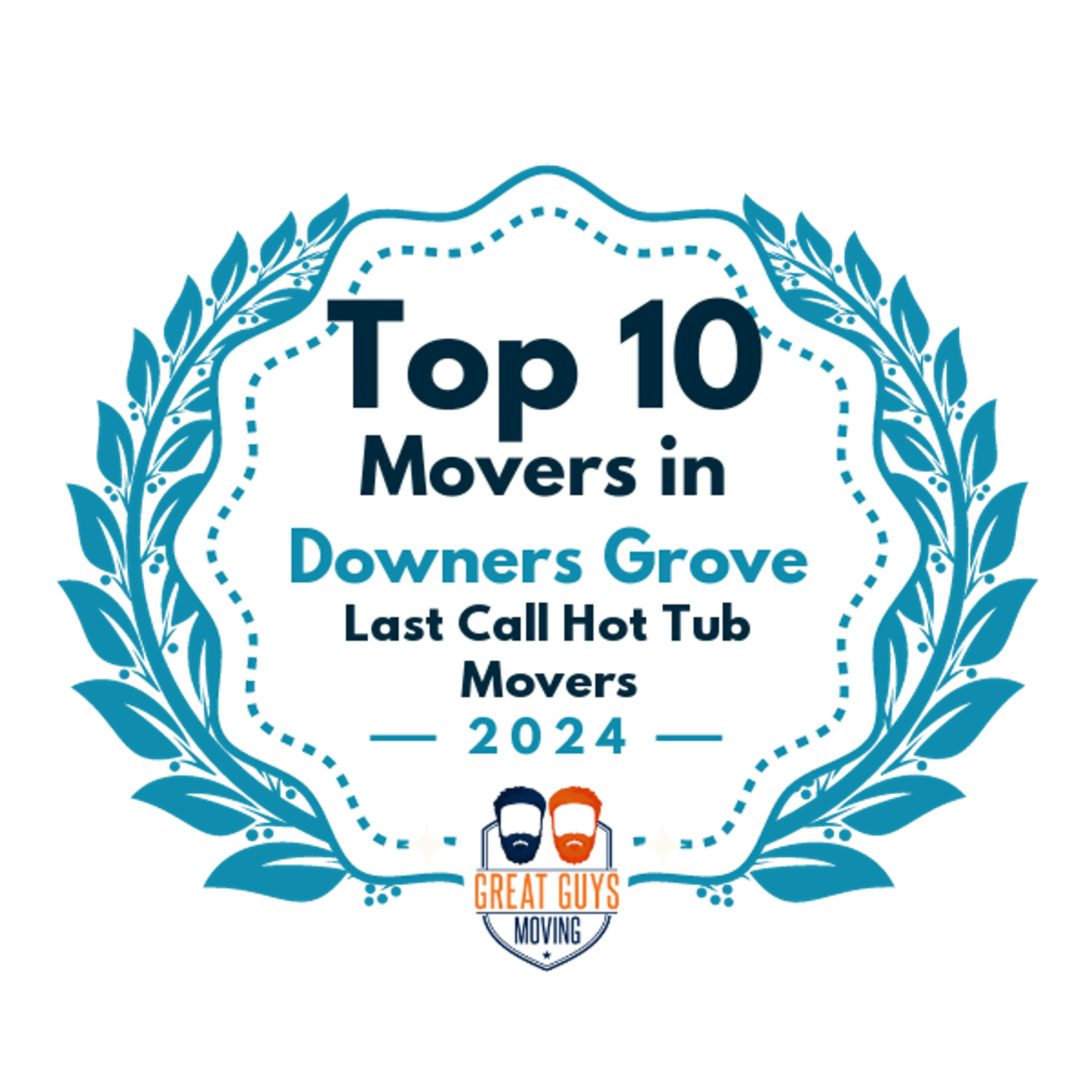Top 10 Movers in Naperville, IL 2024 award