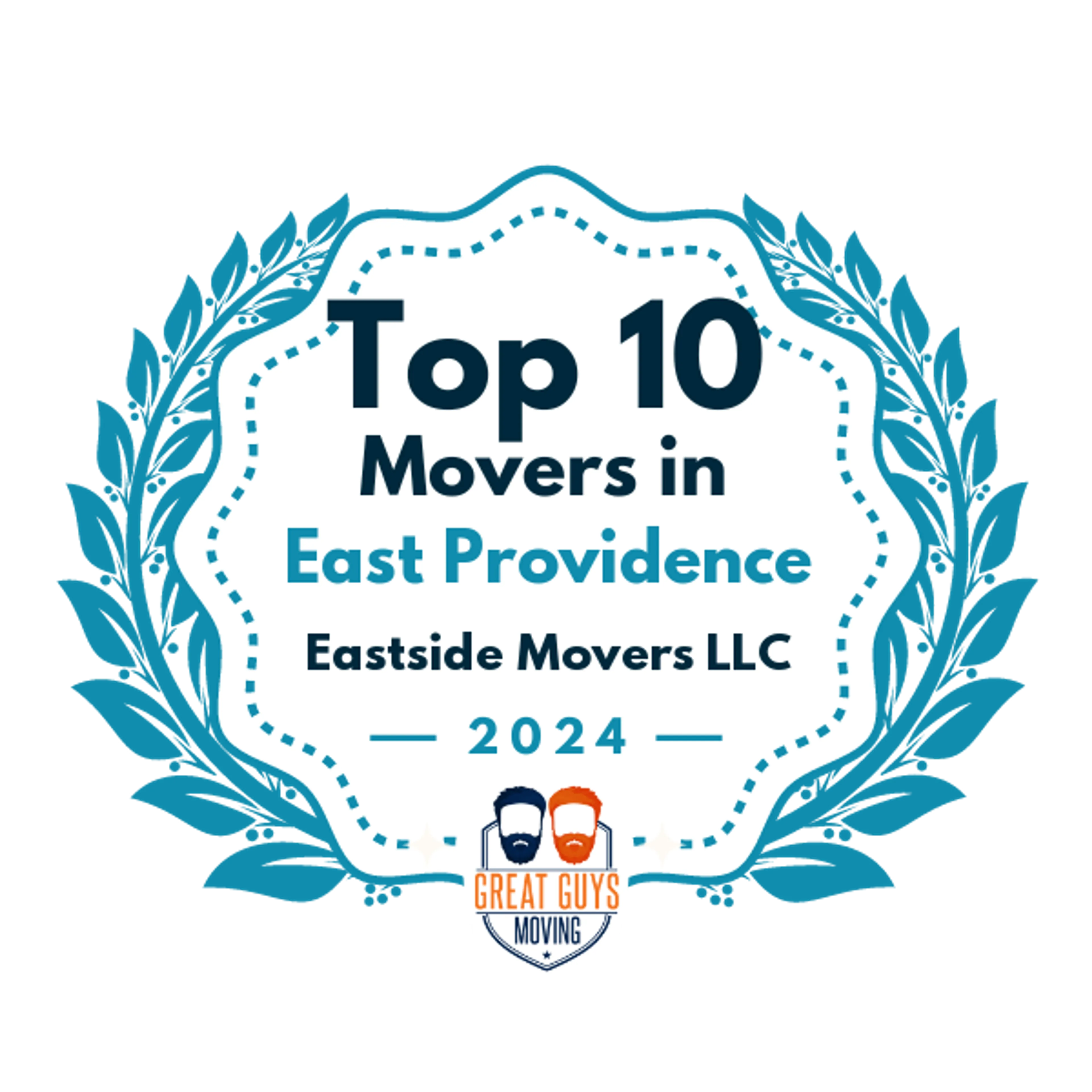 Top 10 Movers in Providence, RI 2024 award