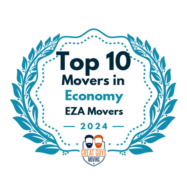 Top 10 Movers in Pittsburgh, PA 2024 award