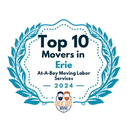 top 10 erie 2024 at a boy moving labor services image