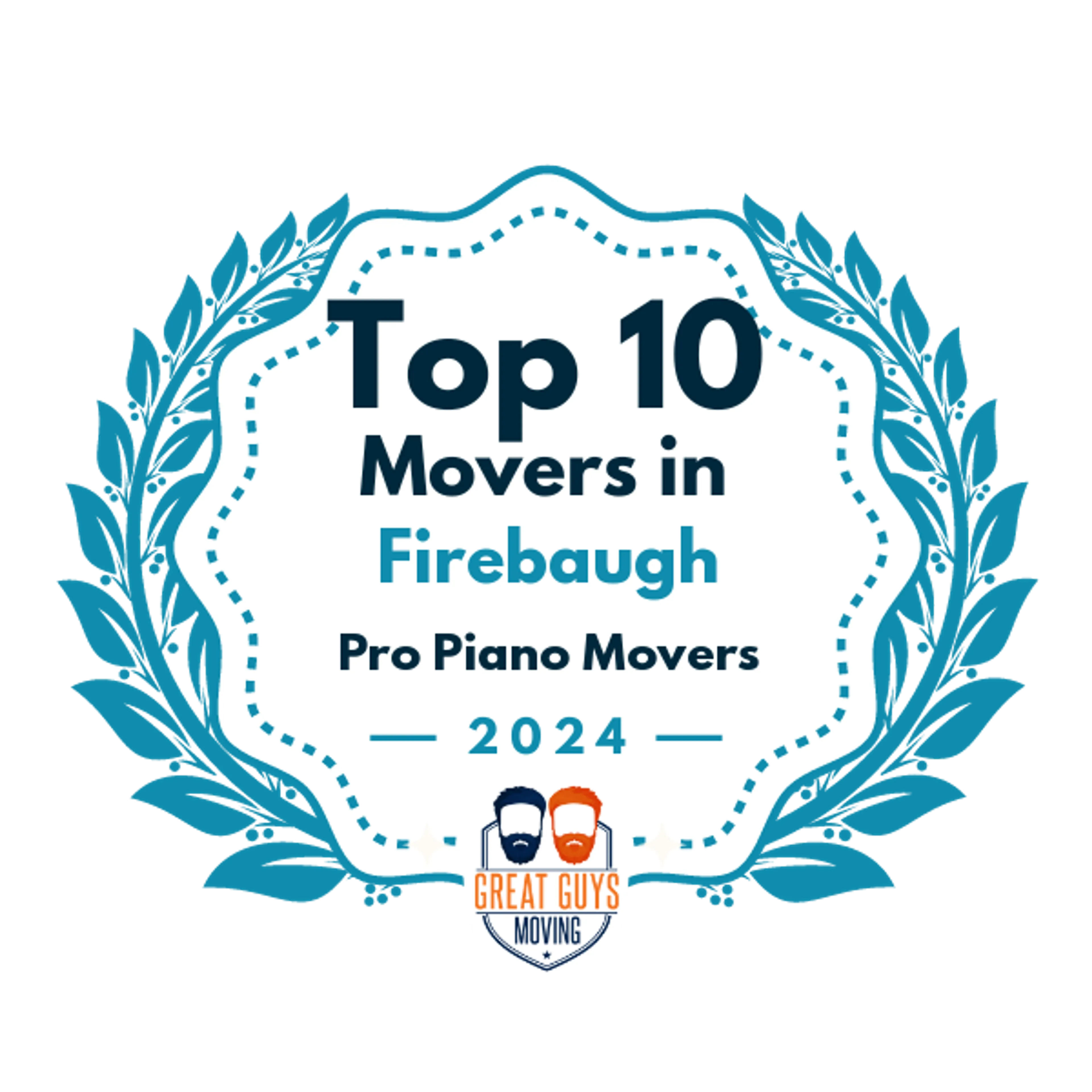 Top 10 Movers in Anaheim, CA 2024 award