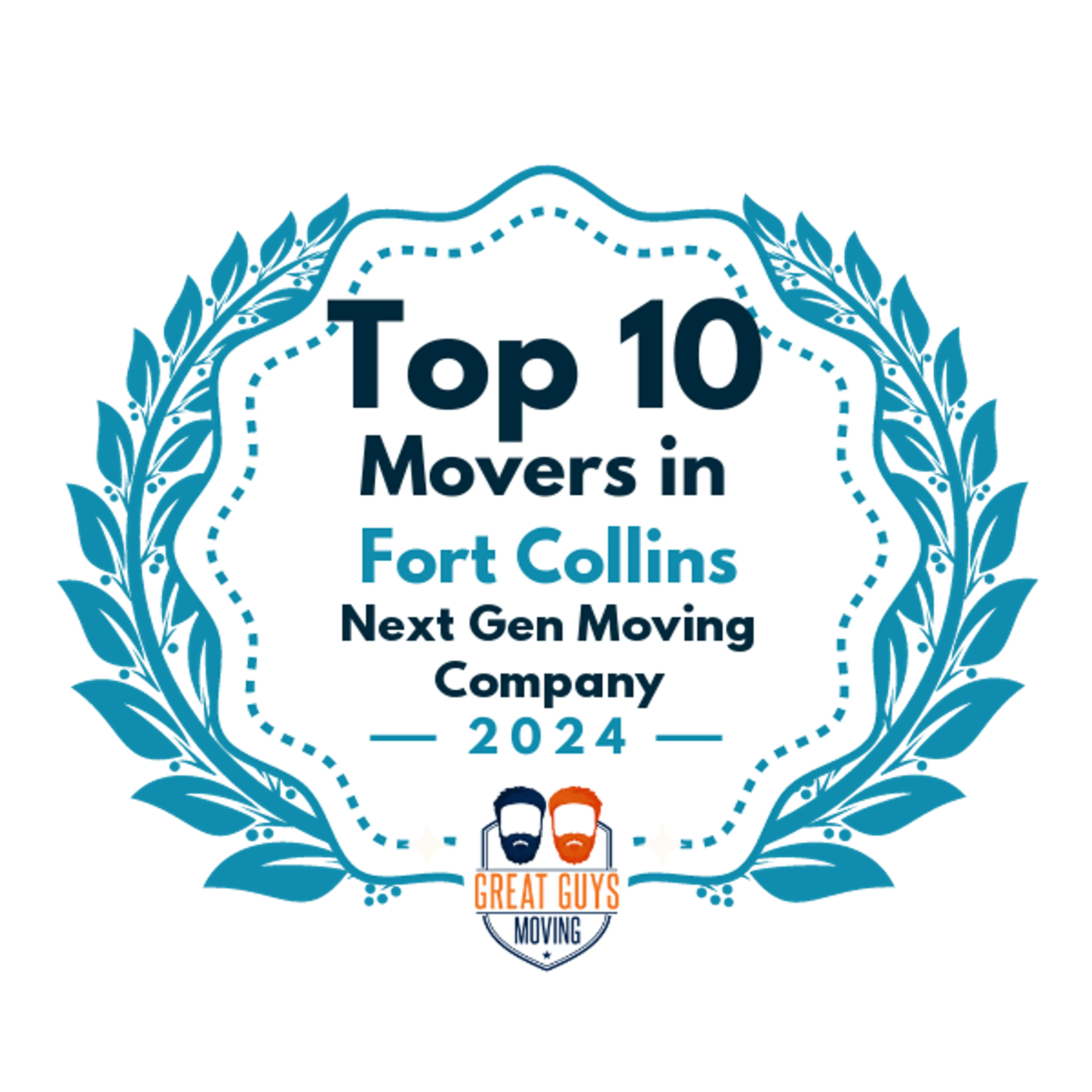 Top 10 Movers in Fort Collins, CO 2024 award