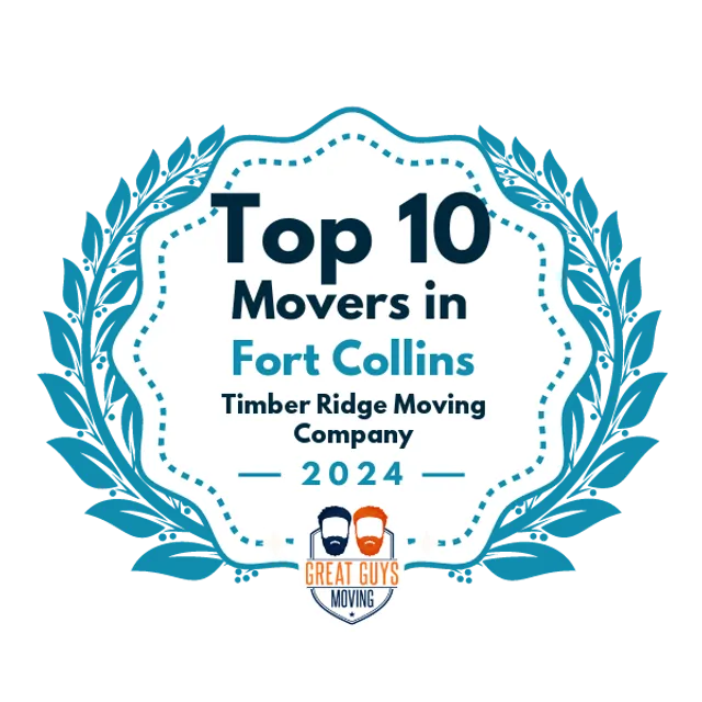 Top 10 Movers in Fort Collins, CO 2024 award