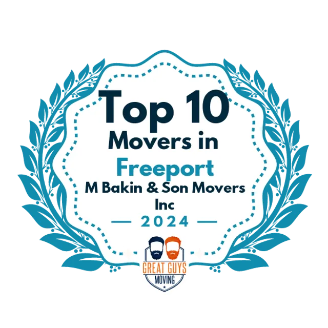 Top 10 Movers in Jersey City, NJ 2024 award