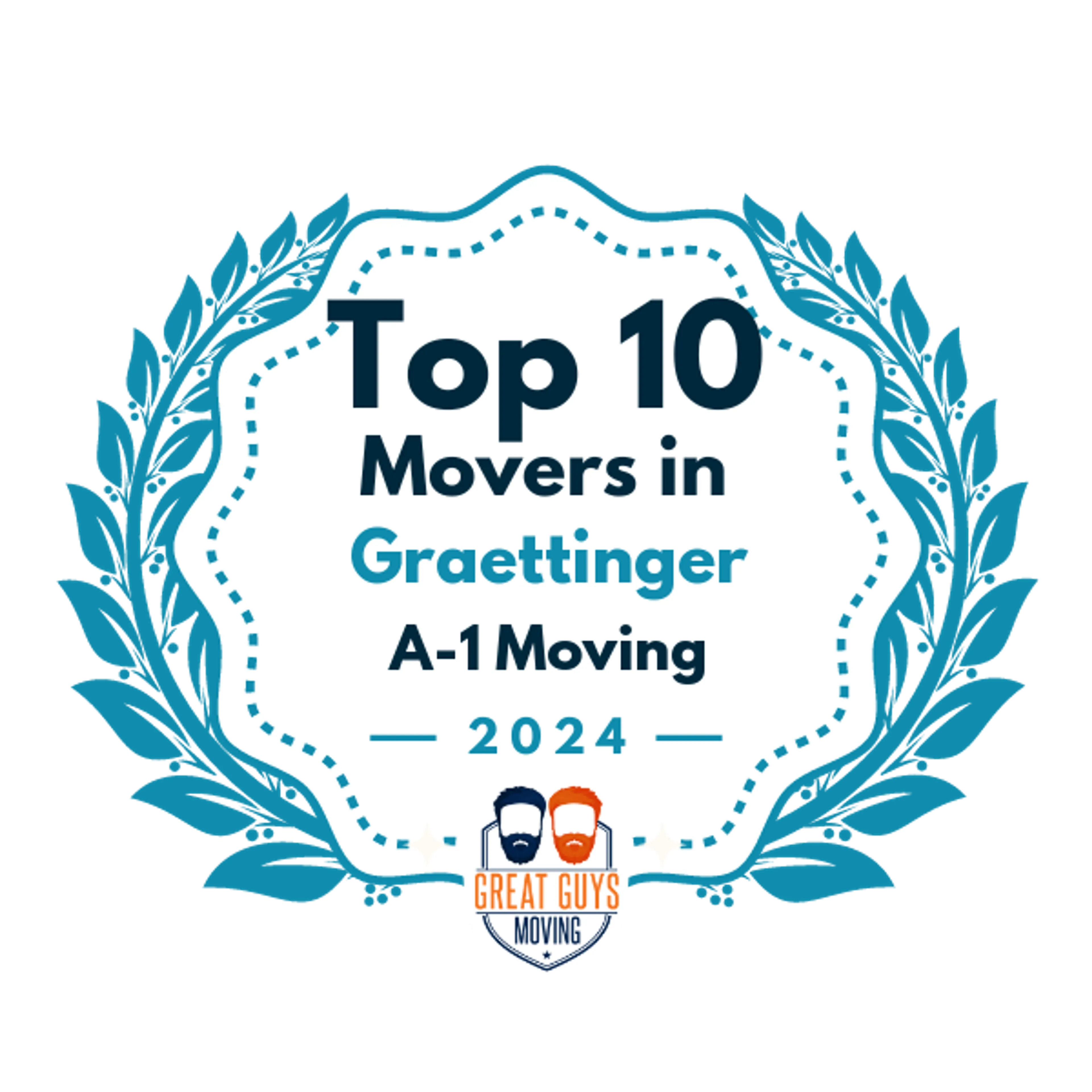 Top 10 Movers in Fort Dodge, IA 2024 award
