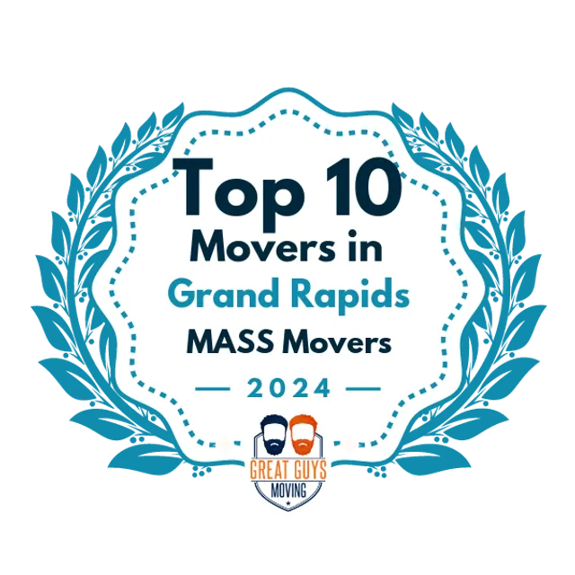 Top 10 Movers in Grand Rapids, MI 2024 award