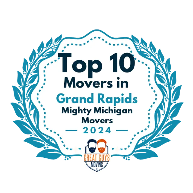 Top 10 Movers in Grand Rapids, MI 2024 award