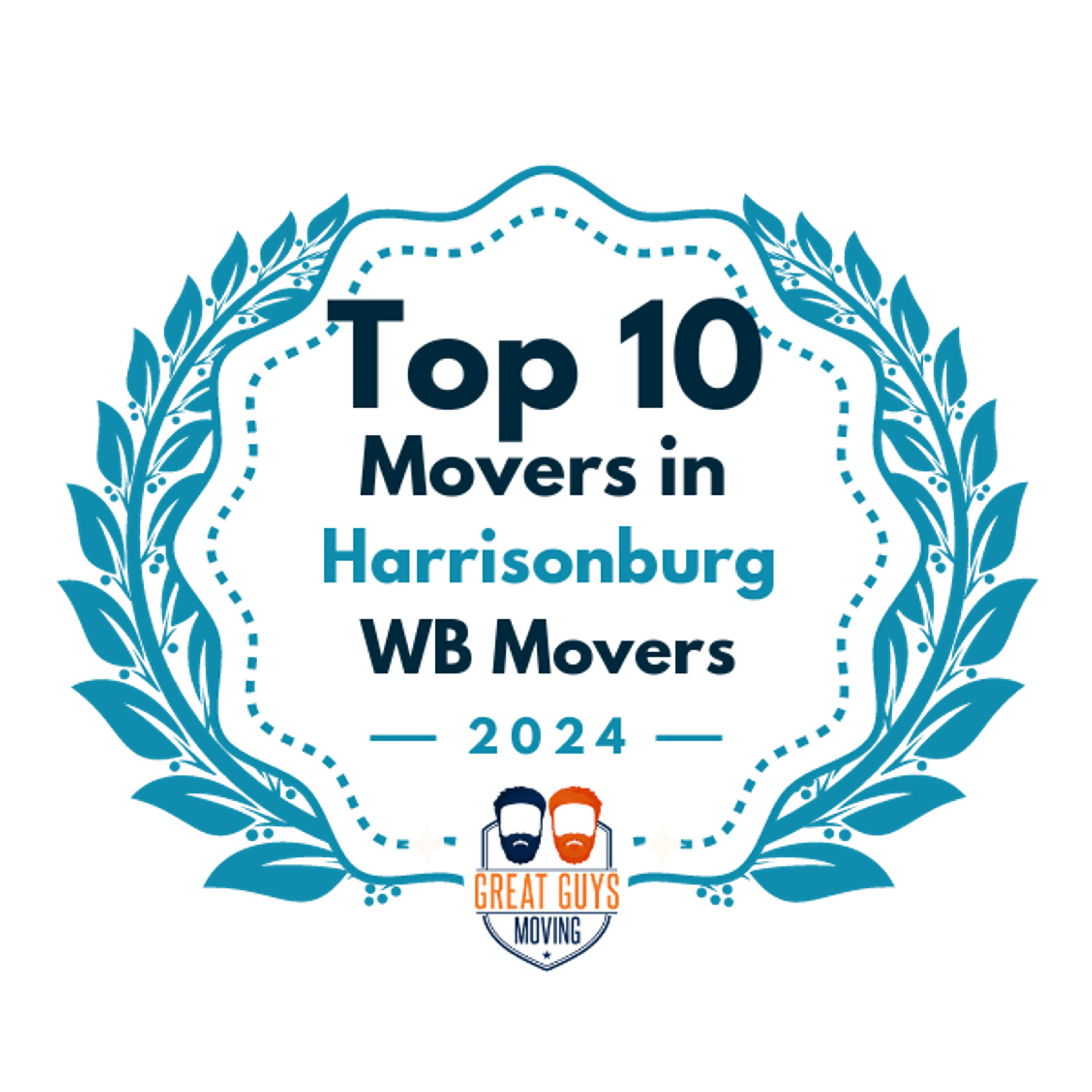Top 10 Movers in Lynchburg, VA 2024 award