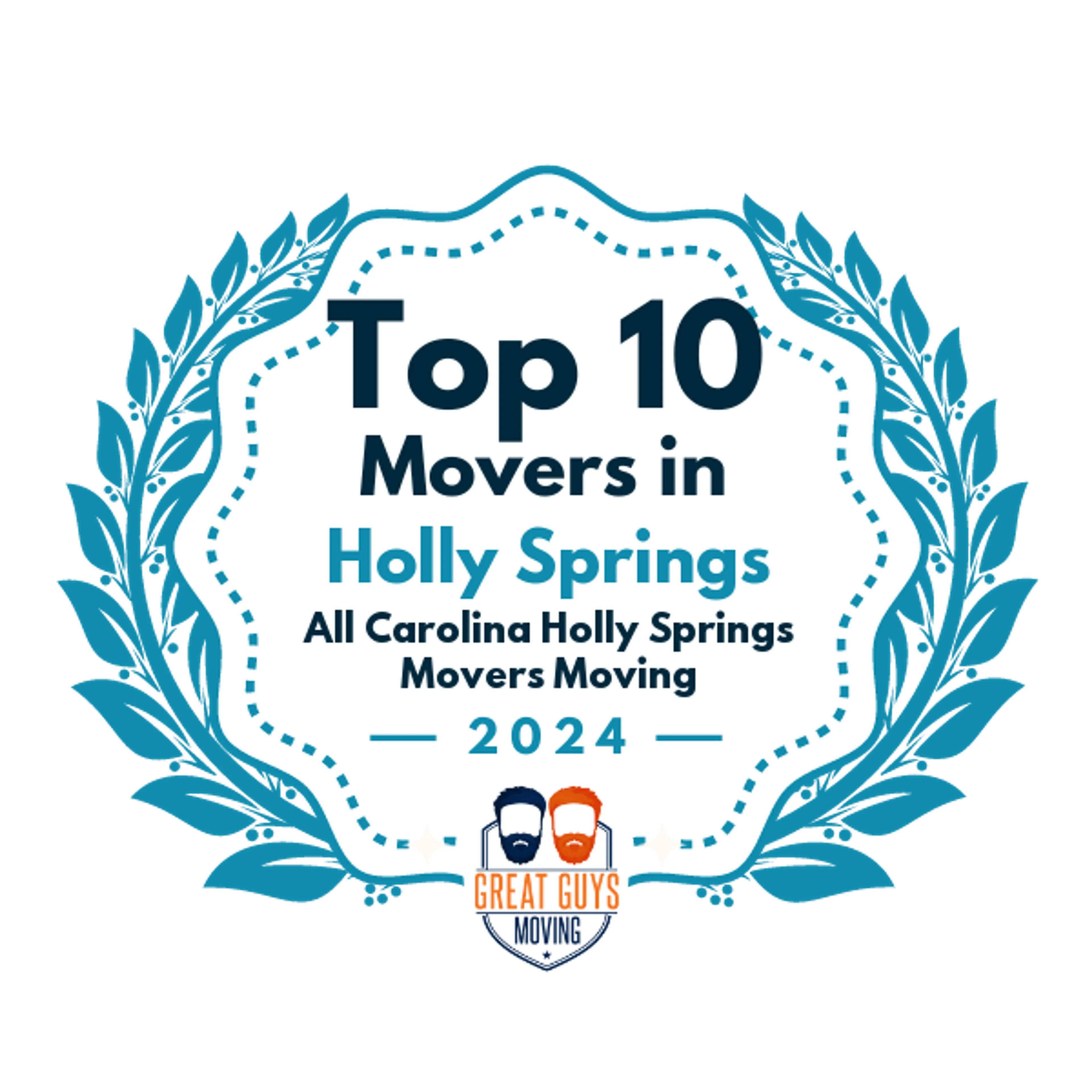 Top 10 Movers in Raleigh, NC 2024 award