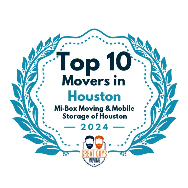 Top 10 Movers in Jersey Village, TX 2024 award