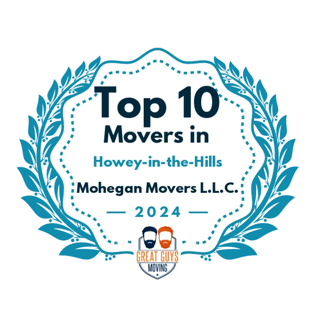 Top 10 Movers in Orlando, FL 2024 award