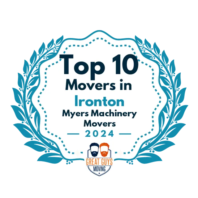 Top 10 Movers in Columbus, OH 2024 award