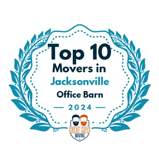 Top 10 Movers in Jacksonville, TX 2024 award