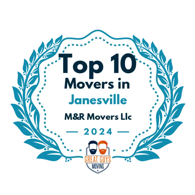 Top 10 Movers in Madison, WI 2024 award