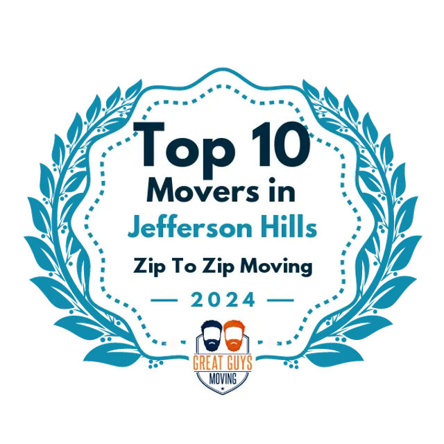 Top 10 Movers in Durham, NC 2024 award