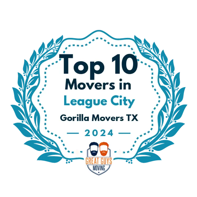 Top 10 Movers in Houston, TX 2024 award