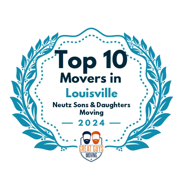 Top 10 Movers in Louisville, KY 2024 award