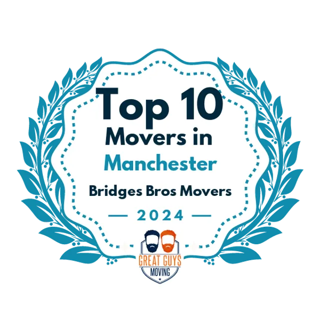 Top 10 Movers in Manchester, NH 2024 award