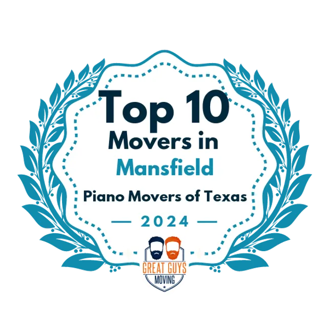 Top 10 Movers in Mansfield, TX 2024 award