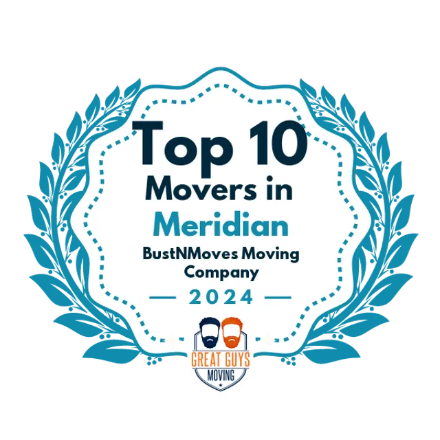 Top 10 Movers in Meridian, ID 2024 award