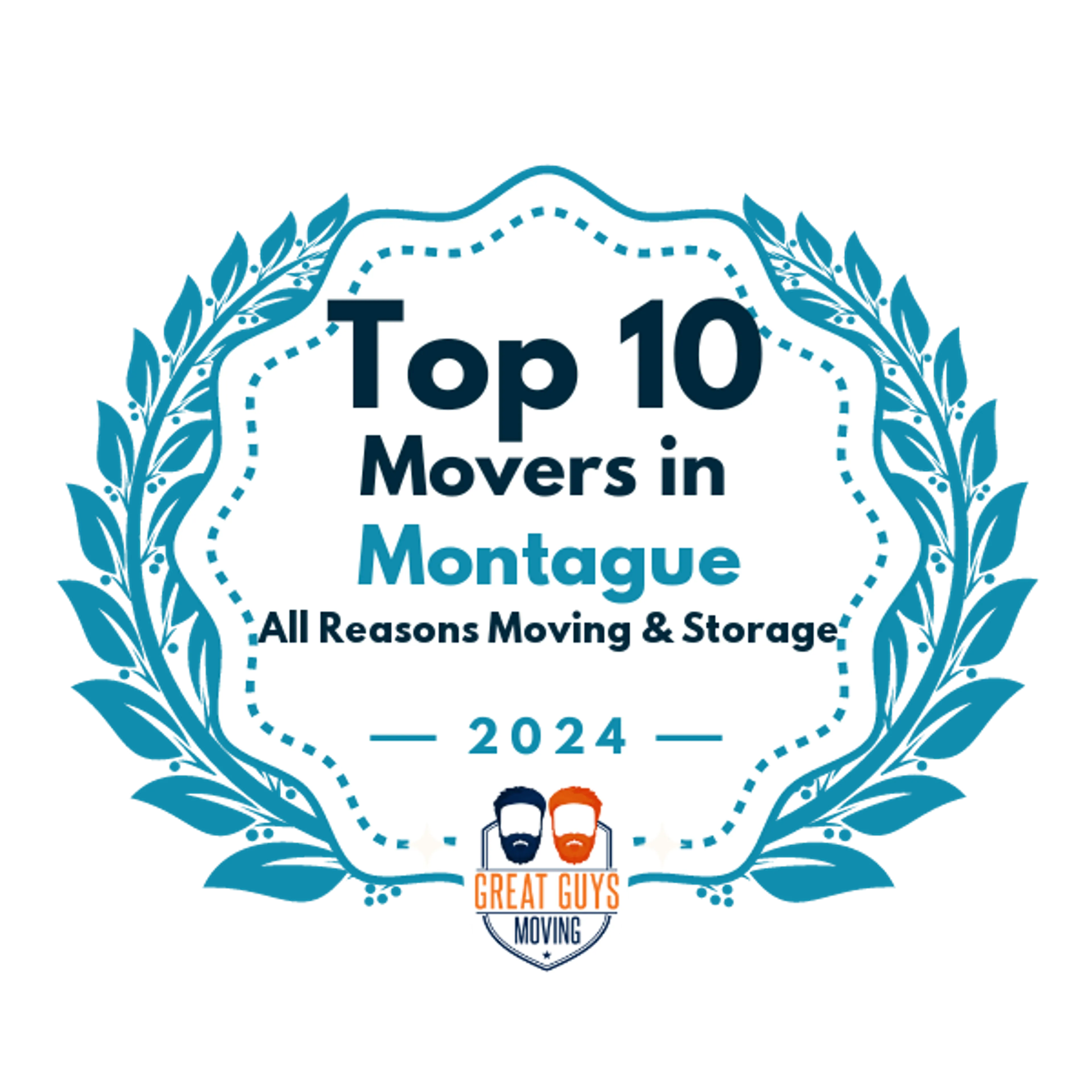 Top 10 Movers in San Jose, CA 2024 award