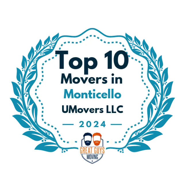 Top 10 Movers in Charlottesville, VA 2024 award