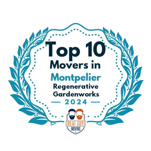 Top 10 Movers in Montpelier, VT 2024 award