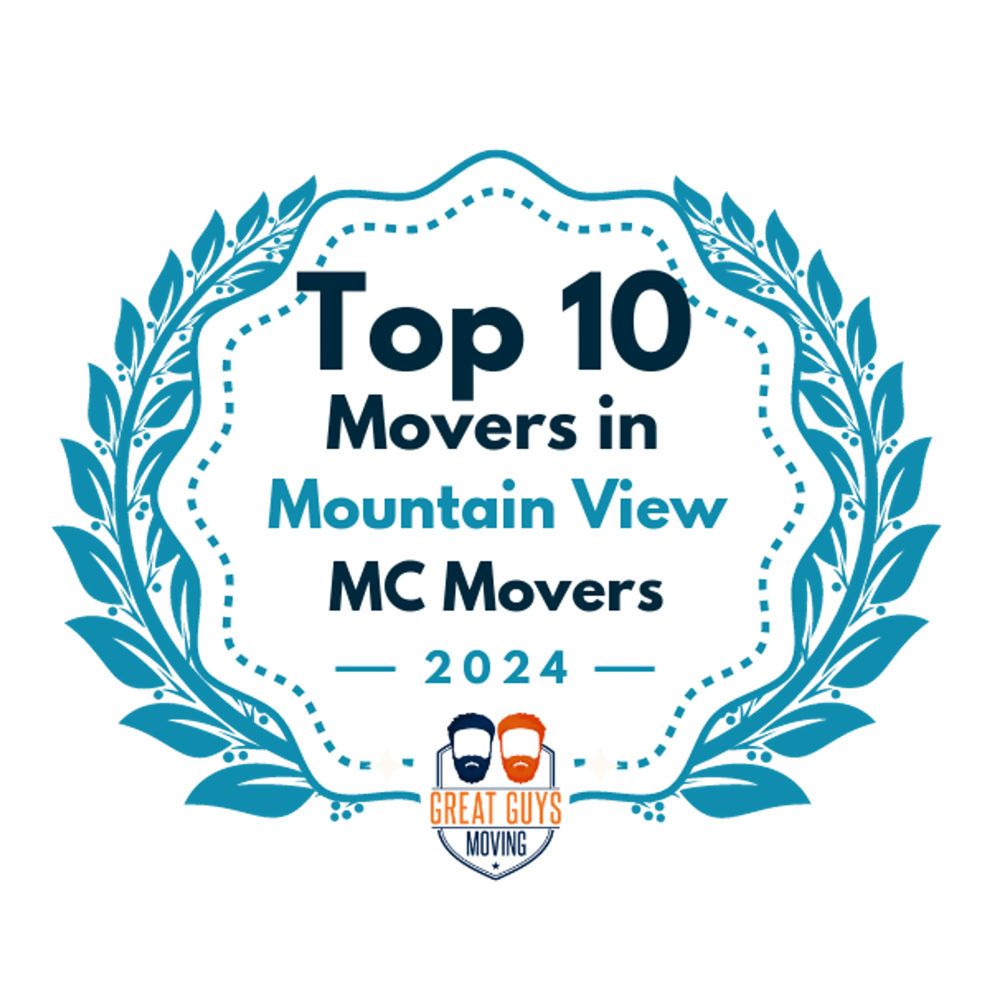 Top 10 Movers in San Jose, CA 2024 award