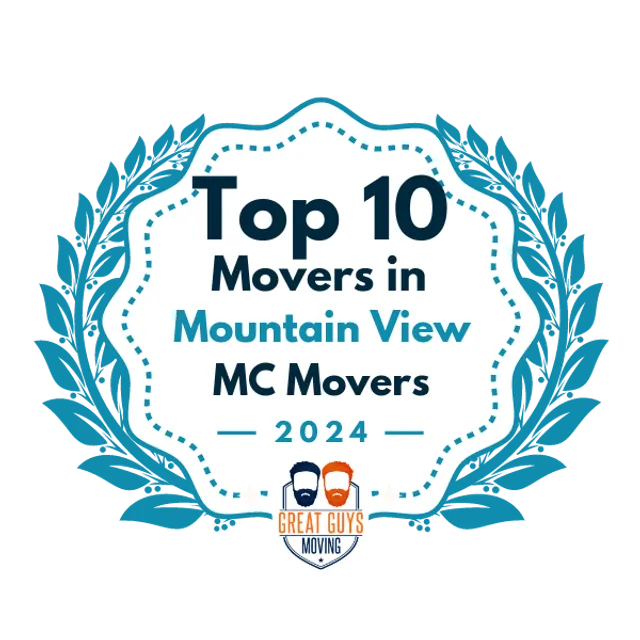 Top 10 Movers in San Jose, CA 2024 award