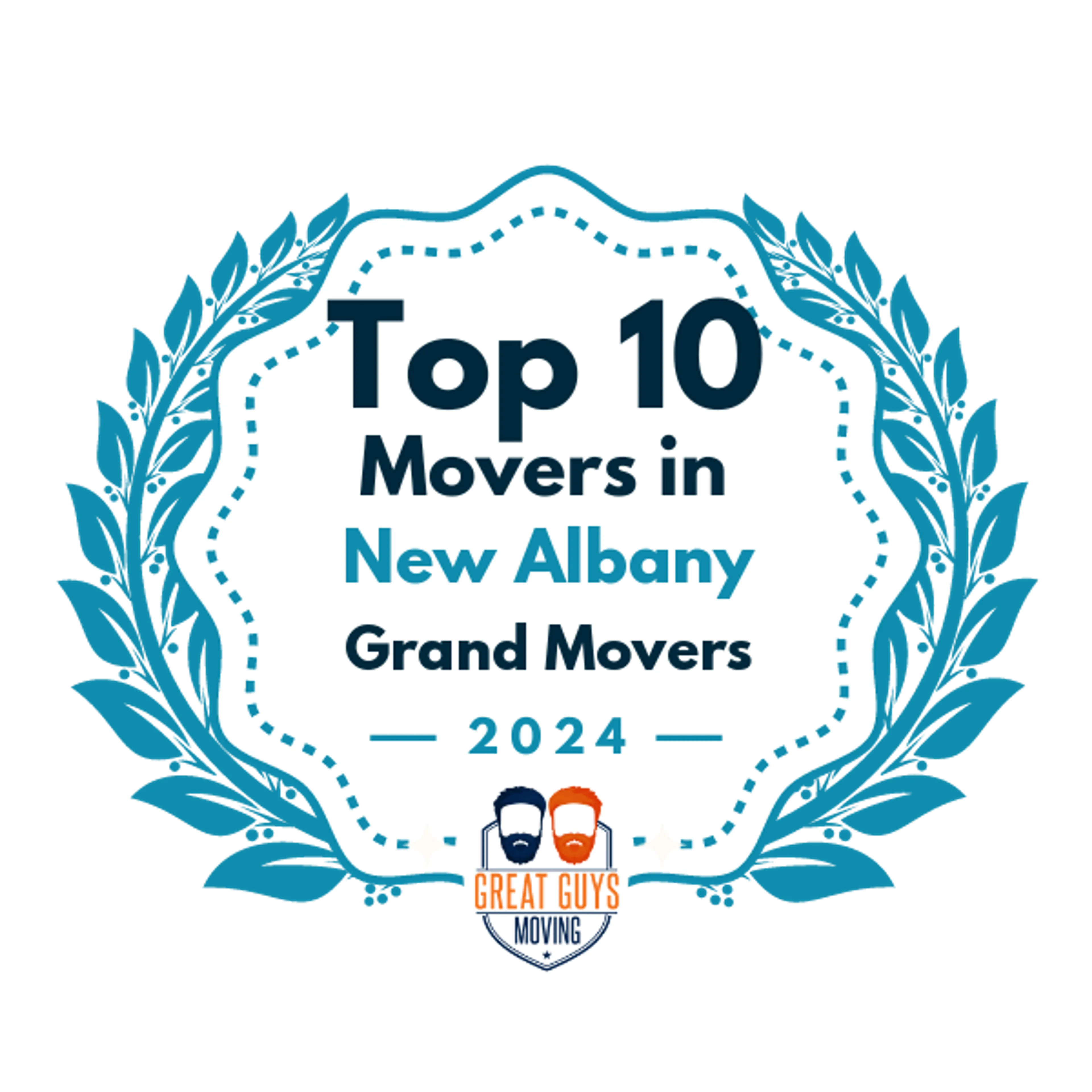 Top 10 Movers in Louisville, KY 2024 award