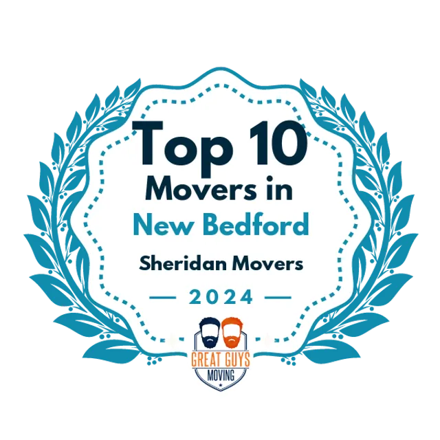 Top 10 Movers in New Bedford, MA 2024 award