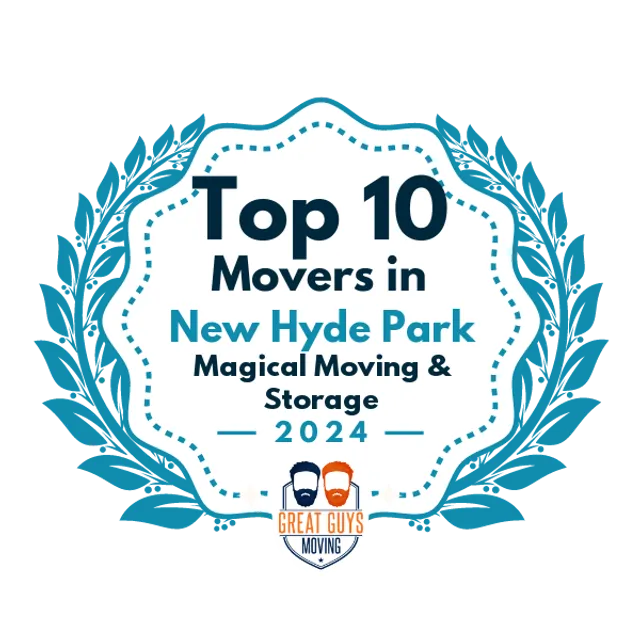 Top 10 Movers in New York City, NY 2024 award