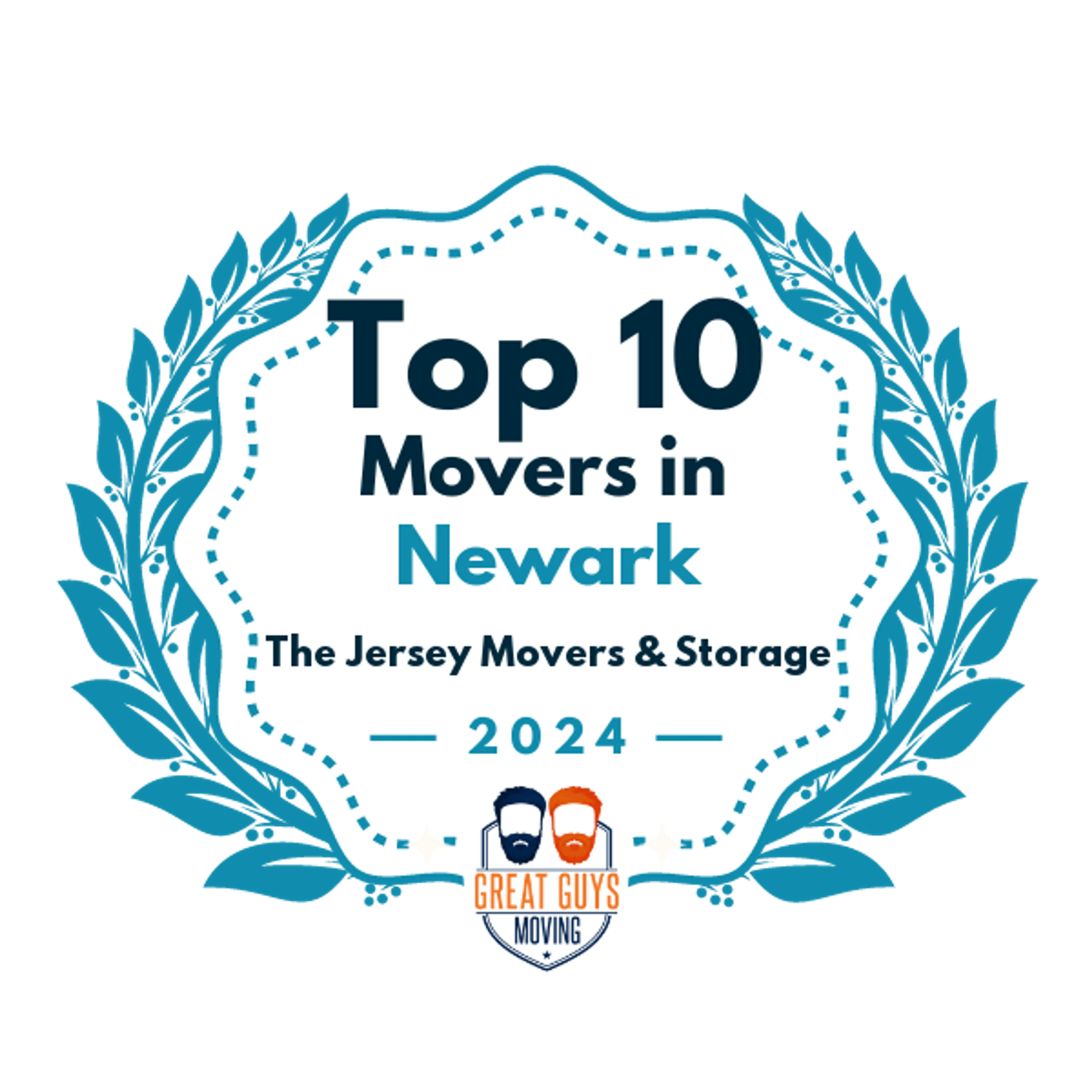 Top 10 Movers in Newark, NJ 2024 award