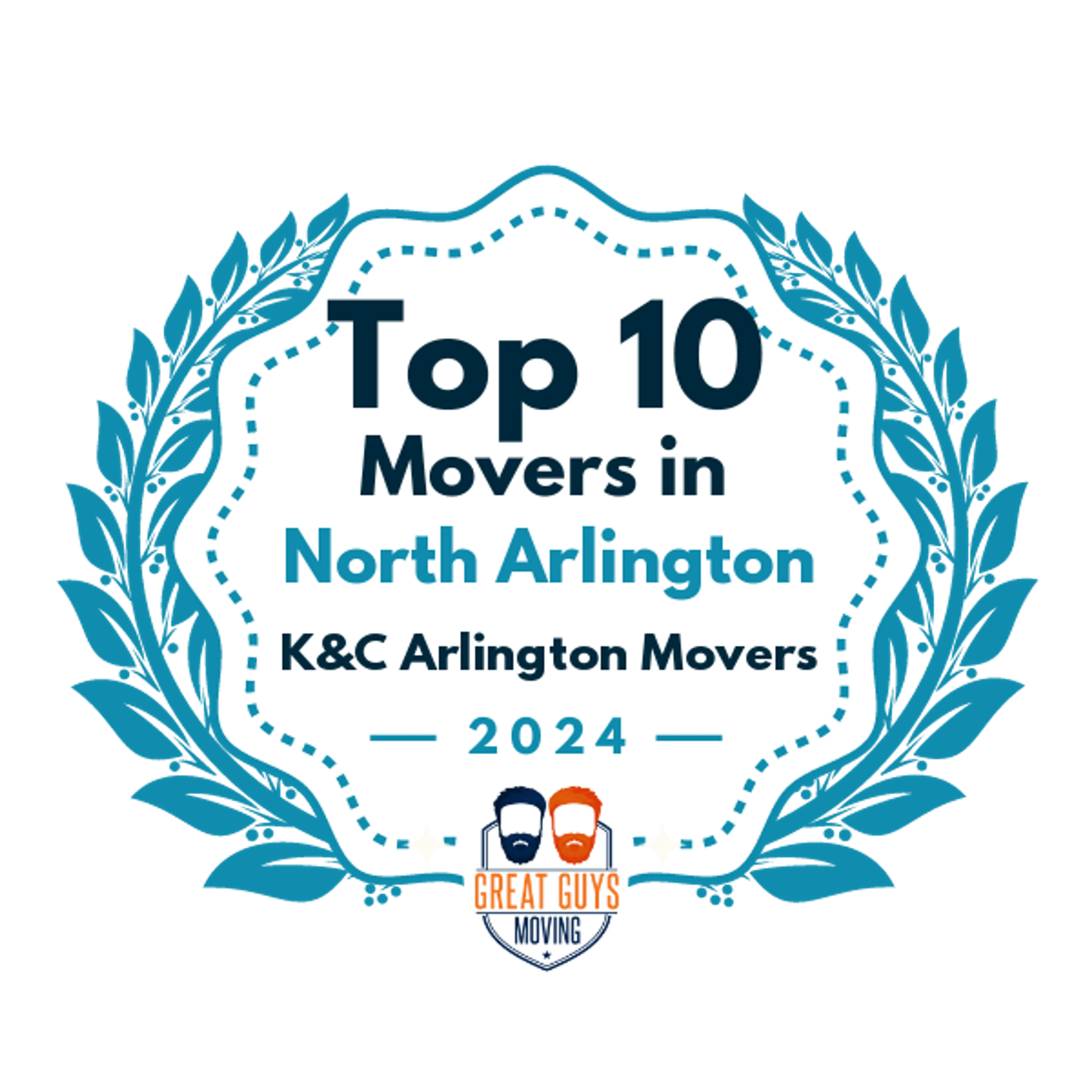 Top 10 Movers in Washington DC, DC 2024 award