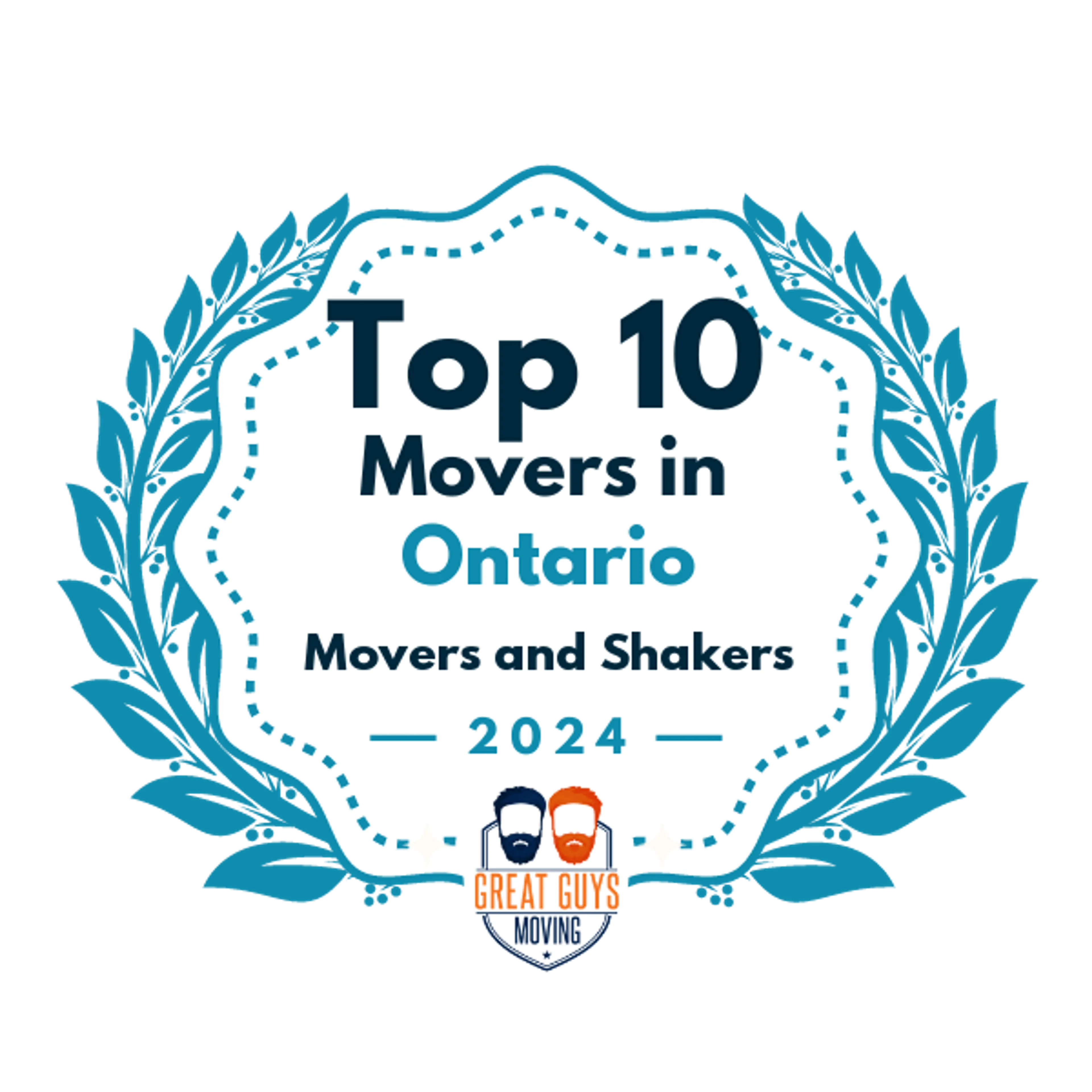 Top 10 Movers in Ontario, OR 2024 award